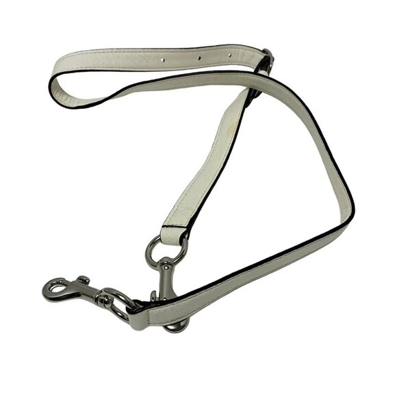 Auth COACH Park Color Block Hobo F31304 White Gray Leather - Handbag - Picture 9 of 12